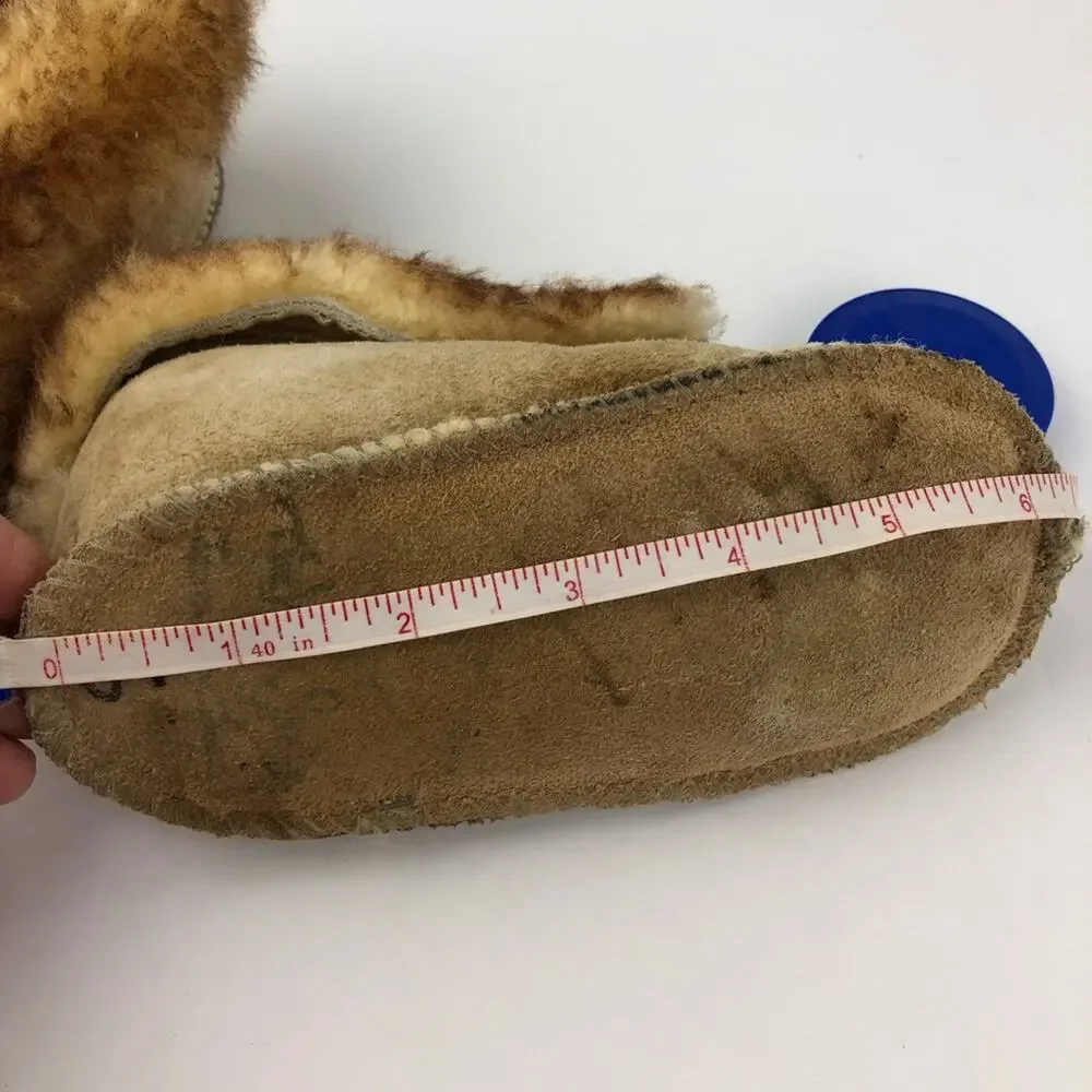Handmade The Wool Shed Sheering Lined Leather Booties
